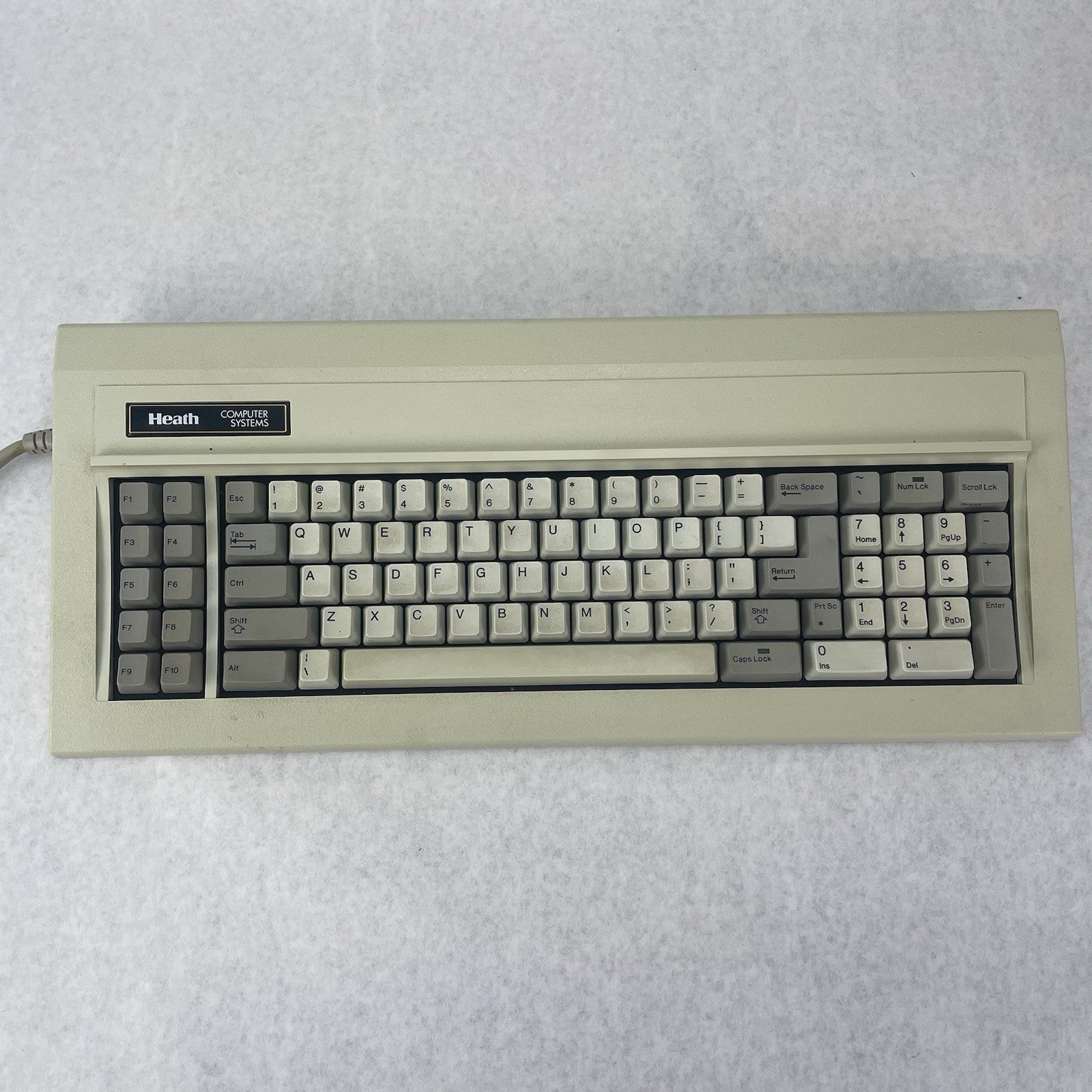 Heath Zenith Data Systems Z-150 Keyboard Green Alps Untested1