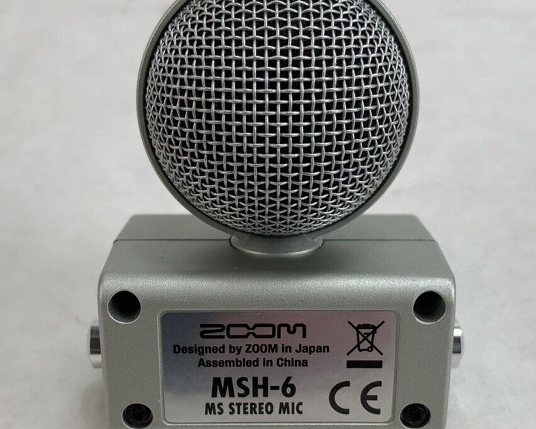 Zoom MSH-6 Stereo Microphone w/ Wind Screen for Zoom H6 Portable Handy Recorder