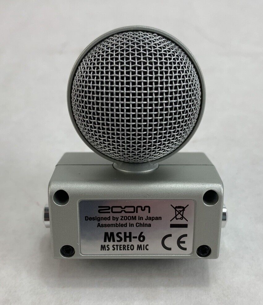Zoom MSH-6 Stereo Microphone w/ Wind Screen for Zoom H6 Portable Handy Recorder