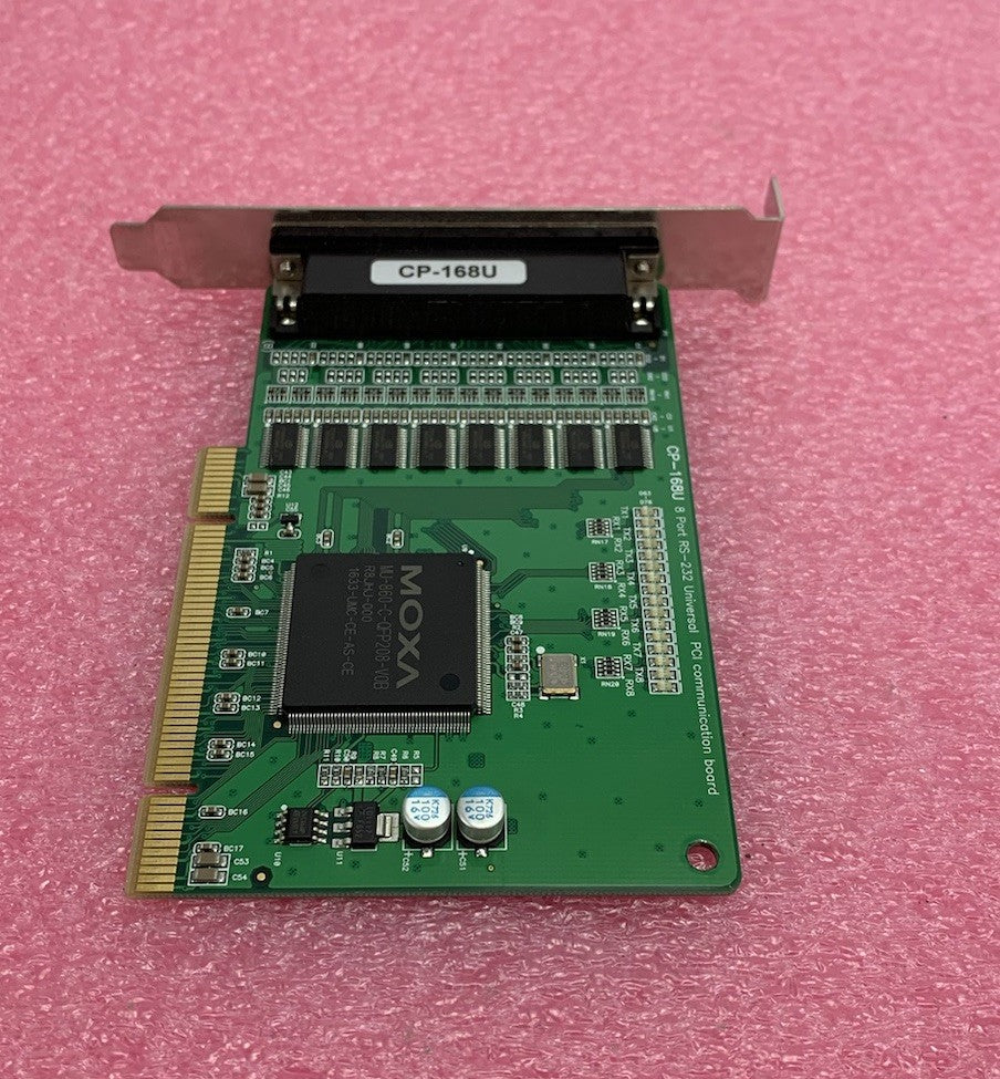 MOXA CP-168U 8 Port RS-232 PCI Communication Card