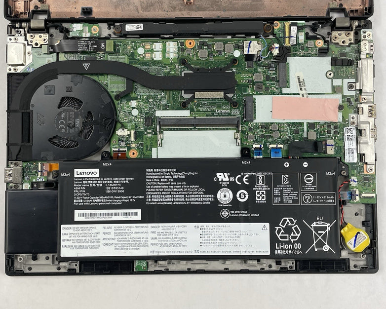 Lenovo ThinkPad T14 Gen1 14" i5-10310U 1.70 GHz 8 GB RAM No SSD/OS/AC