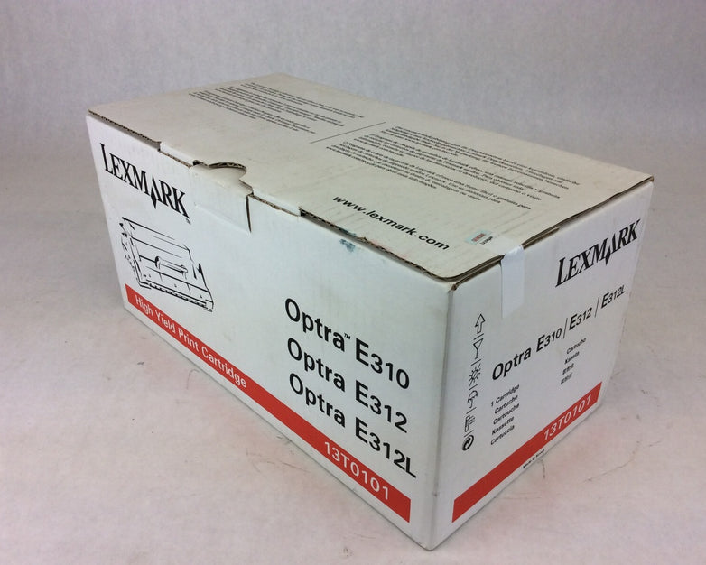 Lexmark High Yield Toner Ink 13T0101 Optra E310 E312 E312L