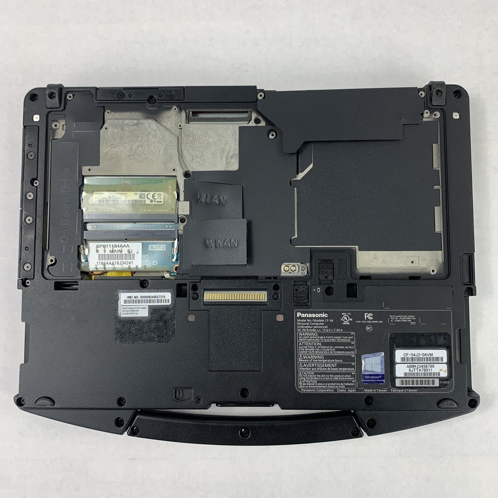 Panasonic Toughbook CF-54 14" Touch i5-7300U 2.6GHz 8GB RAM No Battery No HDD/OS