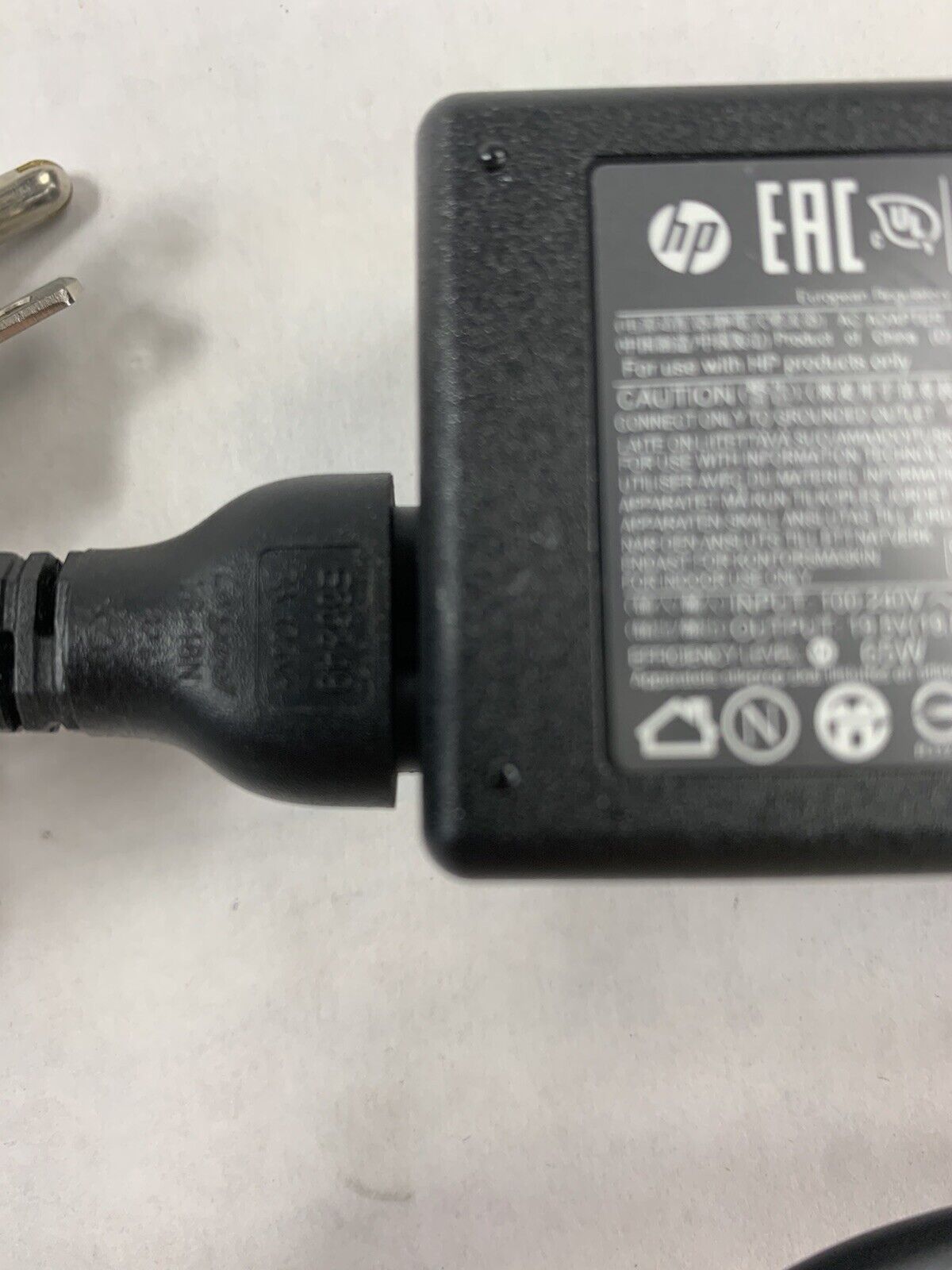 Lot of 10 HP PPP019L-S 65W AC DC Adapter Charger