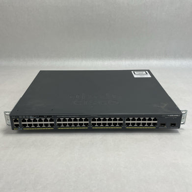 Cisco WS-C2960X-48LPD-L  V02 48x PoE+ 2x 10G SFP+ Tested & Reset
