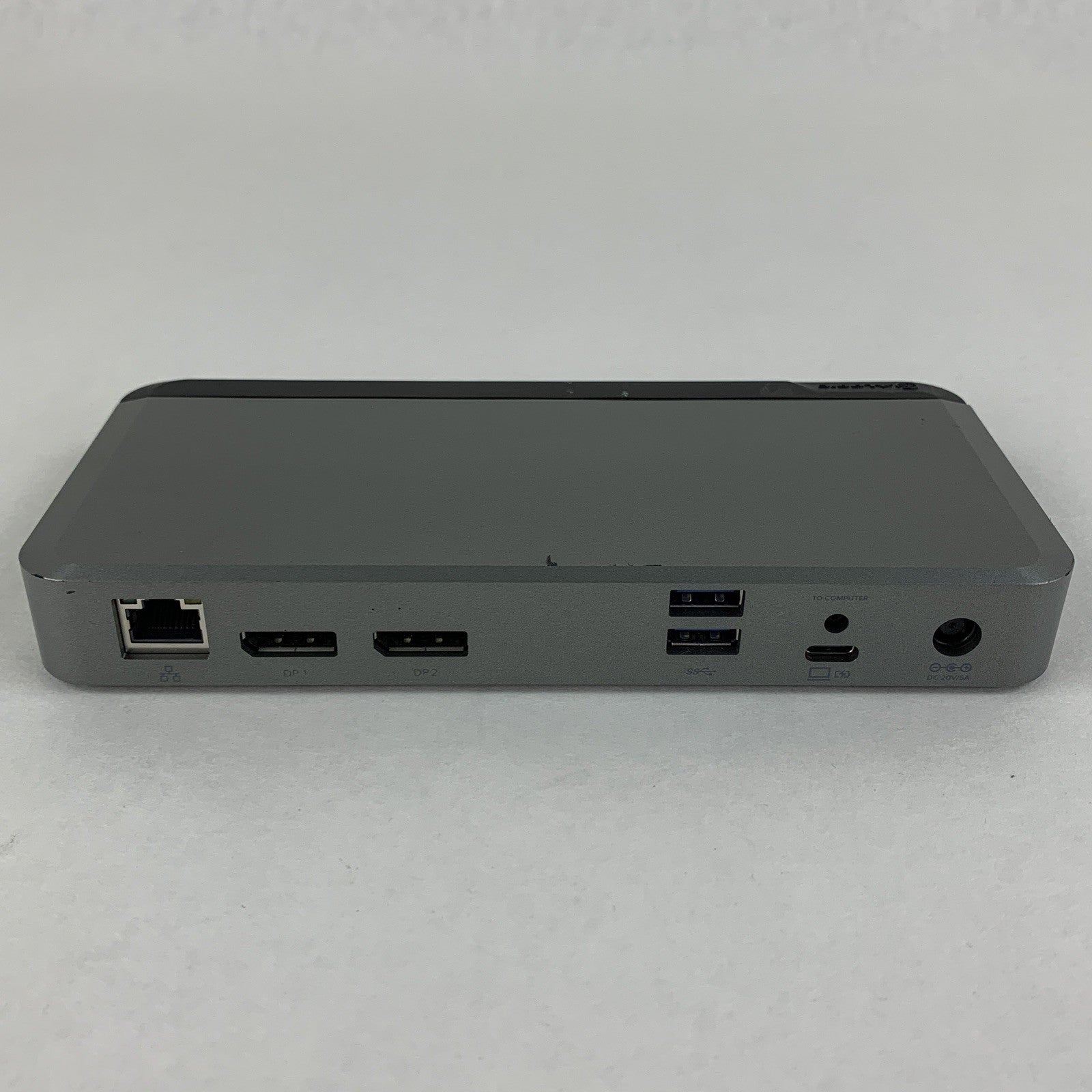 Alogic DX2 Dual 4K Display Universal Docking Station DUPRDX2 Power Tested