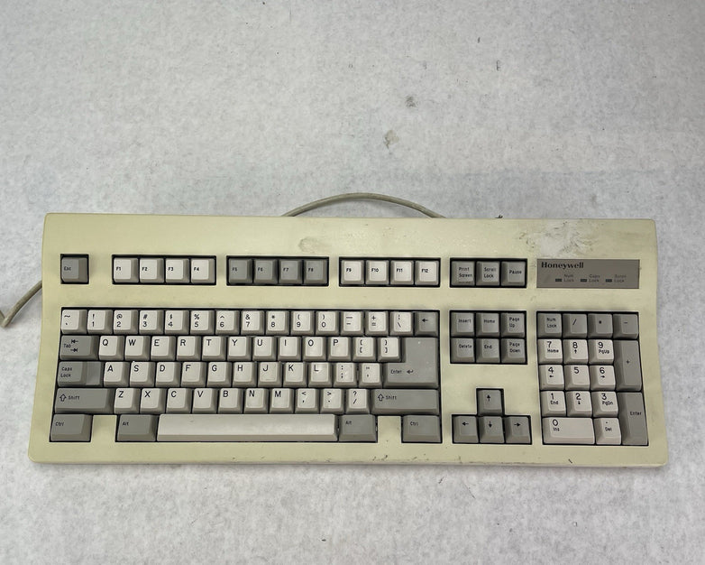 Vintage Honeywell Dell 101WN Keyboard For Computer
