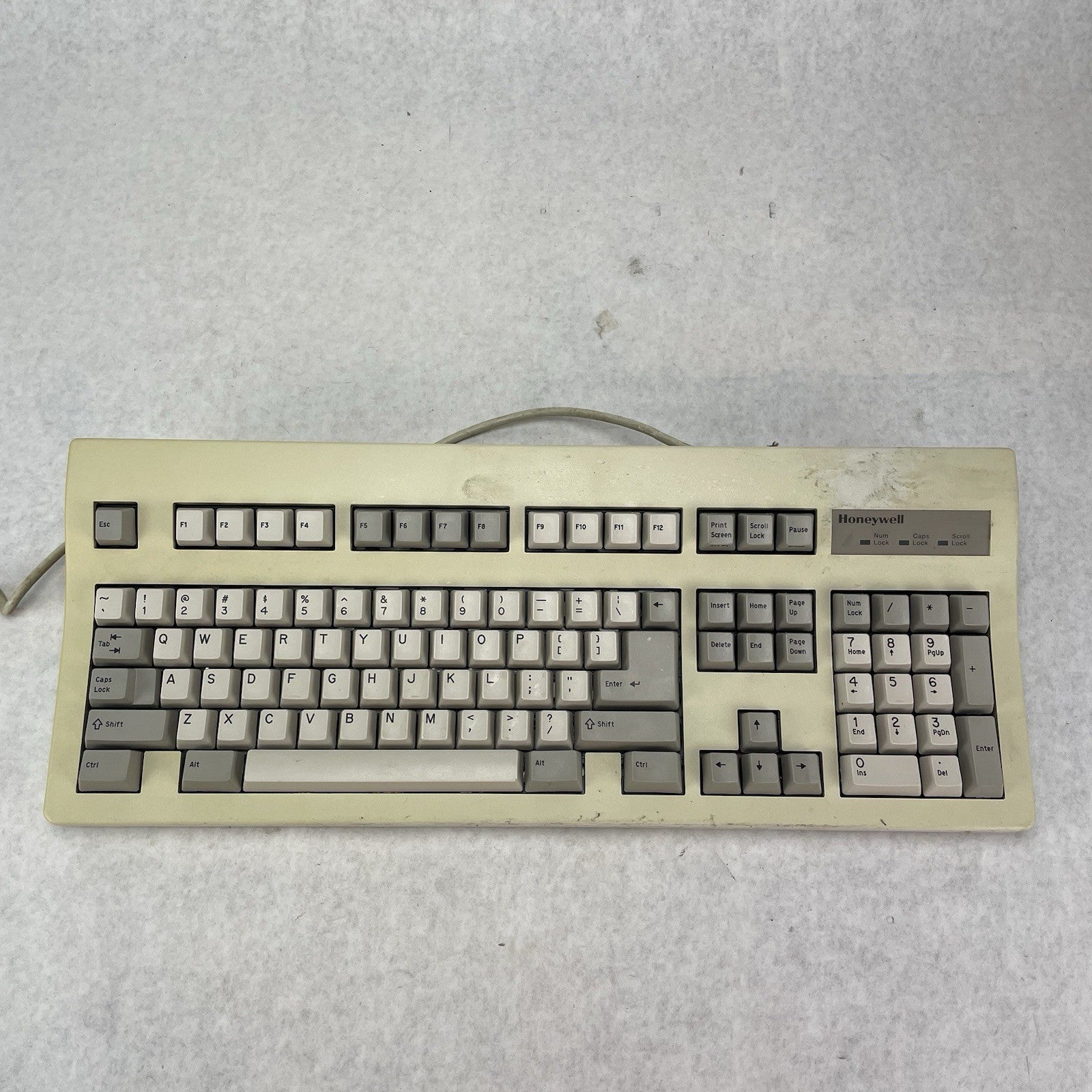 Vintage Honeywell Dell 101WN Keyboard For Computer2