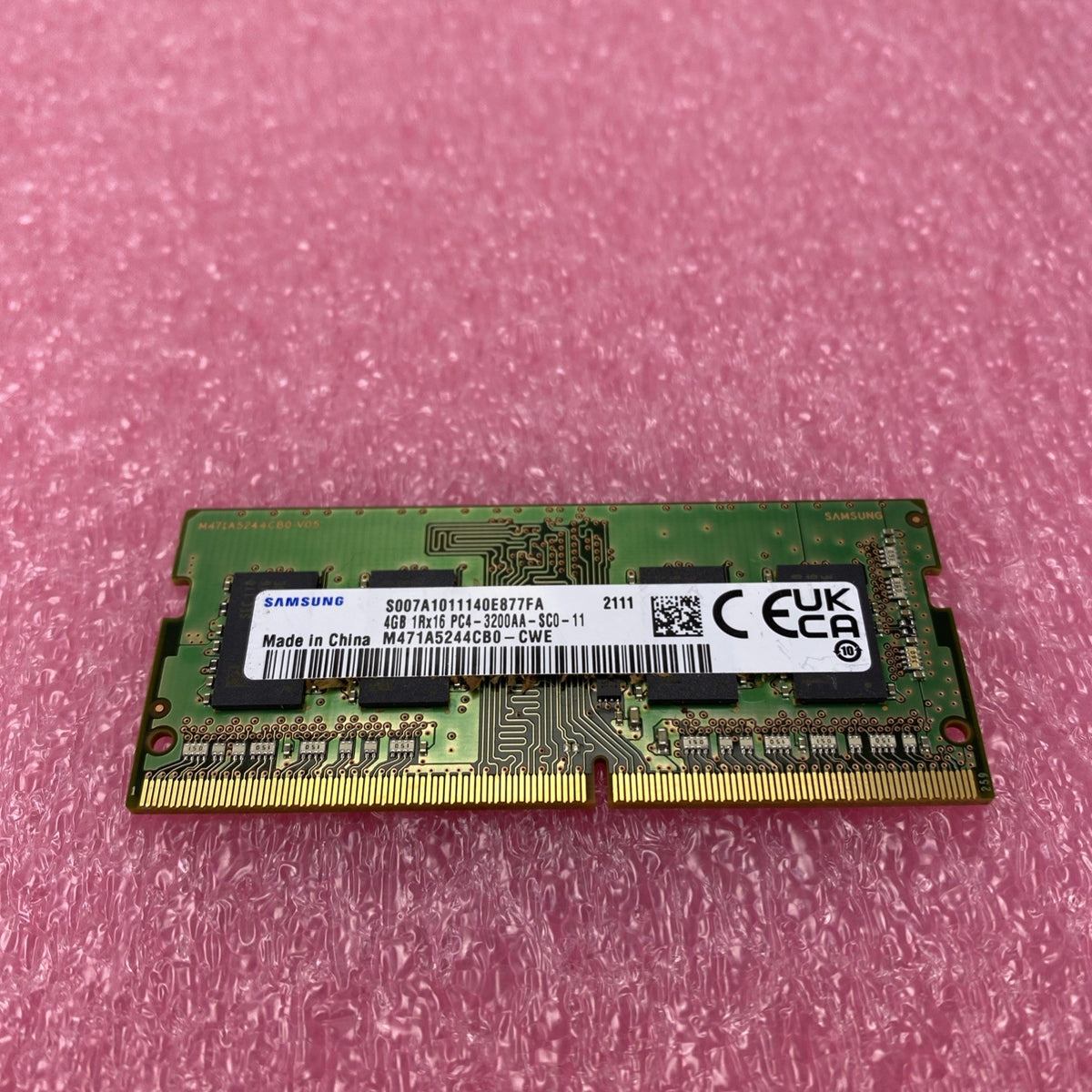 Samsung 4GB DDR4 PC4-3200AA Laptop RAM M471A5244CB0-CWE - Lot of 21