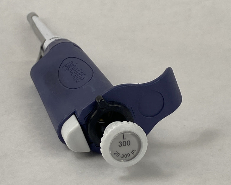 Rainin Pipetlite L300 LTS 20-300 µL Single Channel Handheld Manual Pipette