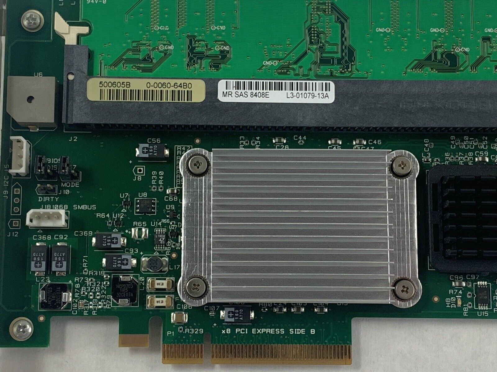 LSI SAS 8408e SAS RAID Controller Card D29815-151 DDR2 L3-01079-13A