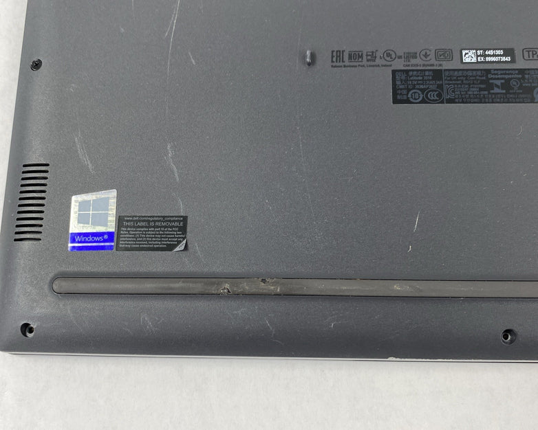 Dell Latitude 3510 Intel Core i5-10210U 1.60 GHz 8GB RAM 15.6" No SSD No OS