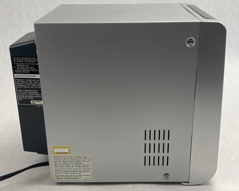 Sony CMT-DV2D DVD/CD/Cassette Deck Receiver  No Remote For Parts