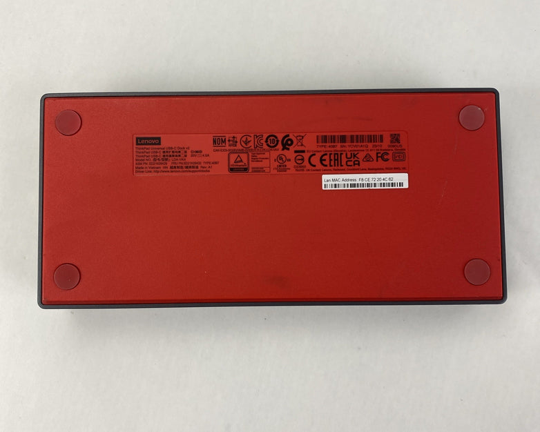 Lenovo LDA-VK4 ThinkPad  USB-C Dock v2 - No Cords