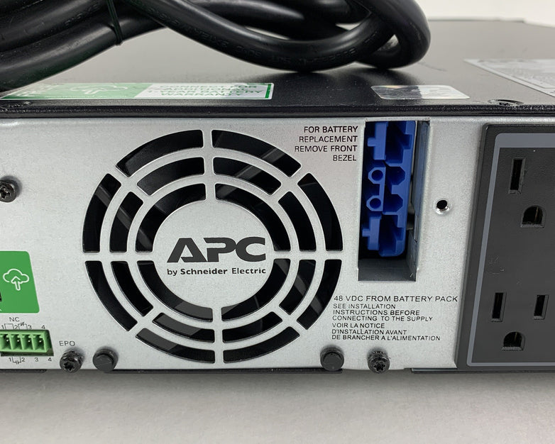 APC SMX1500RM2UC Networks UPS 1500VA Smart Batt Backup Tested No Batteries