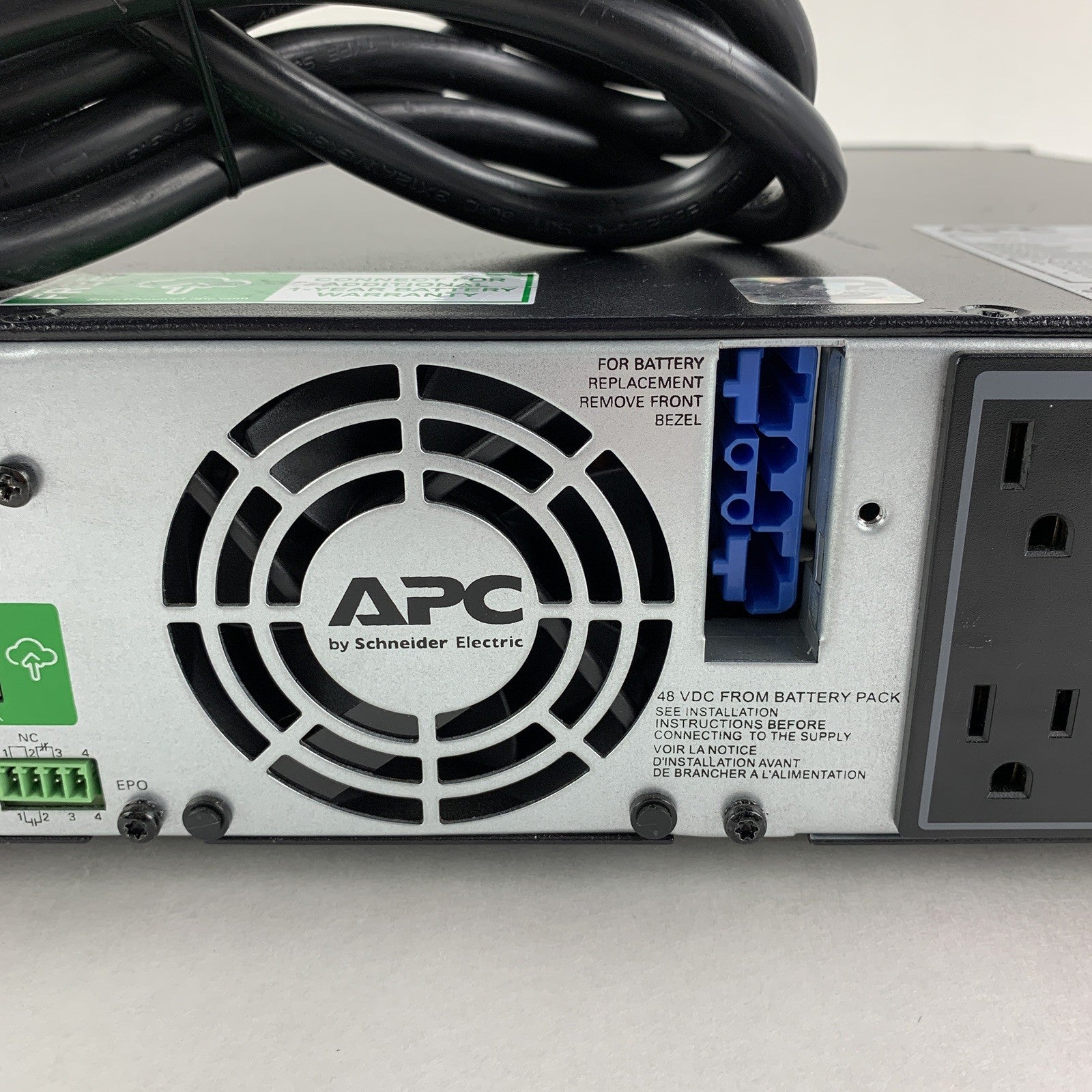 APC SMX1500RM2UC Networks UPS 1500VA Smart Batt Backup Tested No Batteries