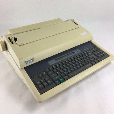 Vintage Panasonic Electronic Typewriter KX-E2020 Tested Needs Ribbon