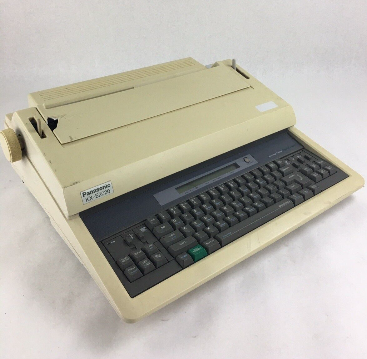 Vintage Panasonic Electronic Typewriter KX-E2020 Tested Needs Ribbon