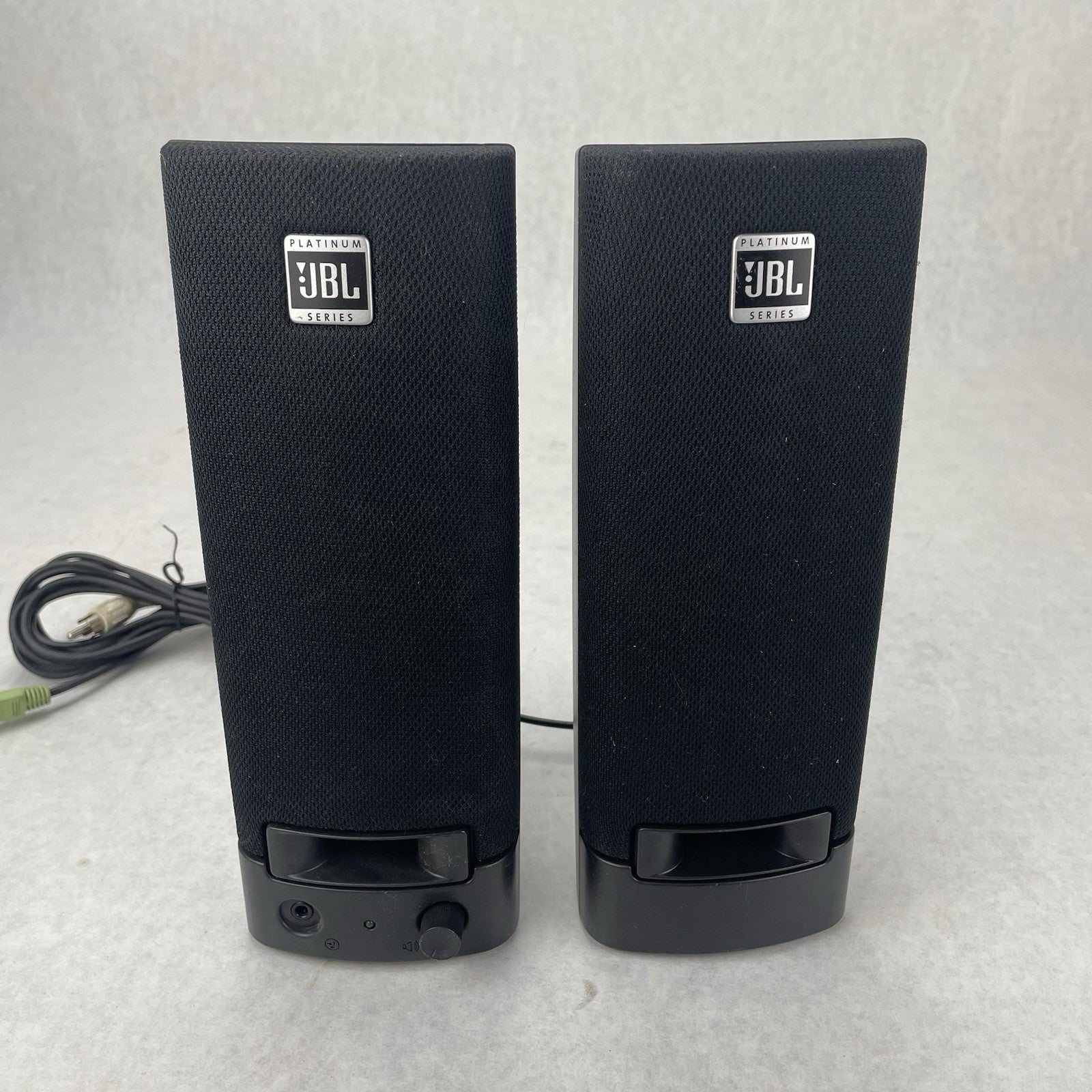 Genuine JBL (259139-001) Platinum Wired Computer Speakers Tested No Power Cord1