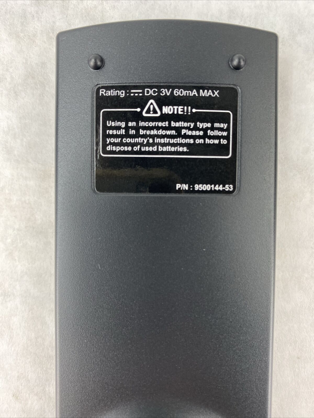 Lumens 9500144-53 Remote Control for VC-BC301P All PTZ Cameras OEM Original