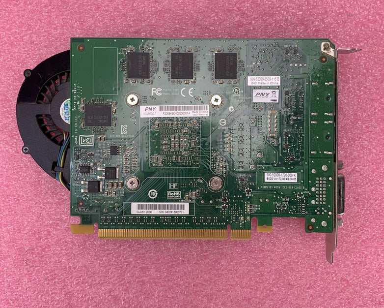 Nvidia Quadro 2000 1GB Video Graphics Card