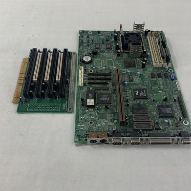 Data General 5166sc Motherboard Intel Pentium 166MHz 16MB RAM I/O Riser