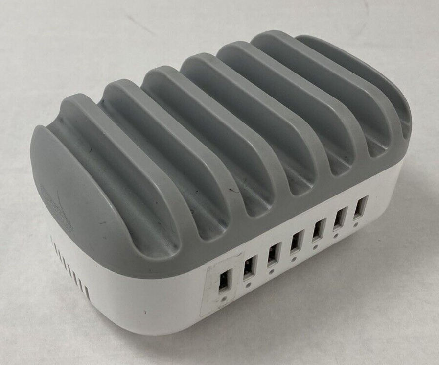 NTONPower NUK-7P 7 Port USB Power Station No Power Cord For Parts or Repair