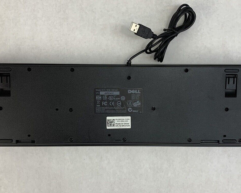 Dell KB1421 Wired USB Keyboard (Lot of 3)
