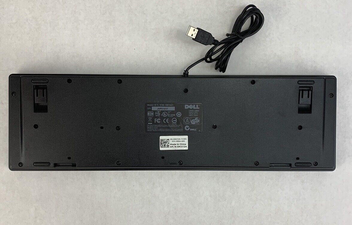 Dell KB1421 Wired USB Keyboard (Lot of 3)