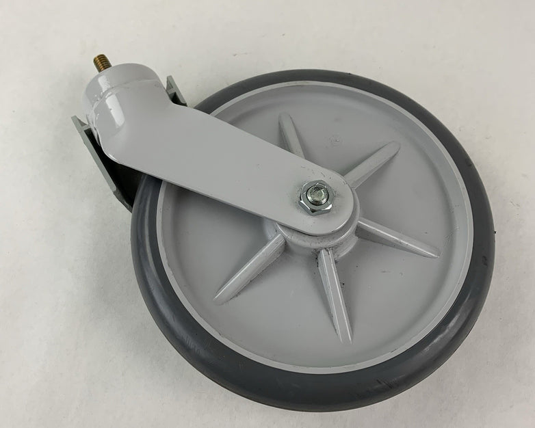 Stryker 1025 Zoom Hospital Stretcher 8" Wheel Caster OEM Assembly Missing Side
