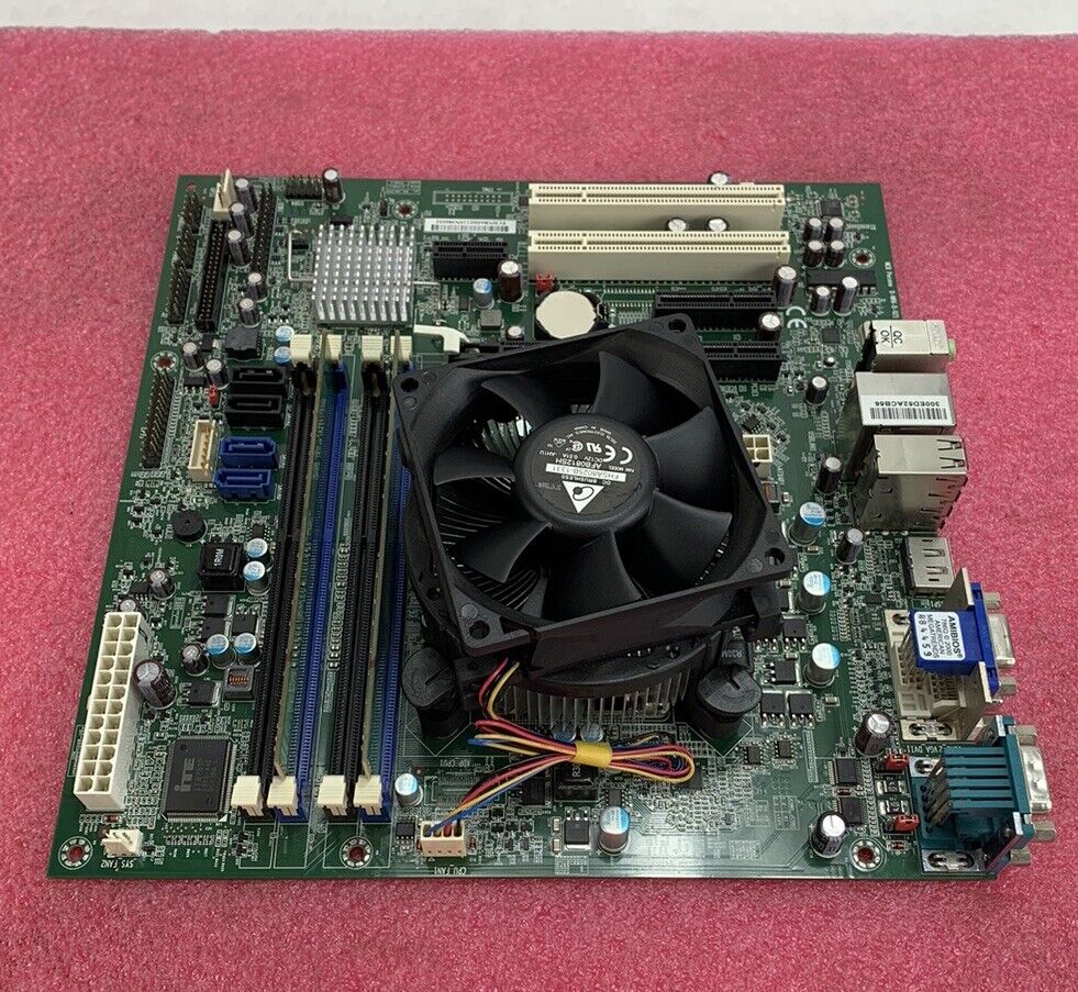 NCR Pocono D-NR6-D021 Motherboard Intel Core i3-2120T 2.6GHz 4GB RAM w/Shield