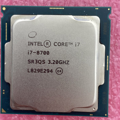 Intel Six Core i7-8700 CPU Processor 3.20GHz LGA1151 SR3QS Tested