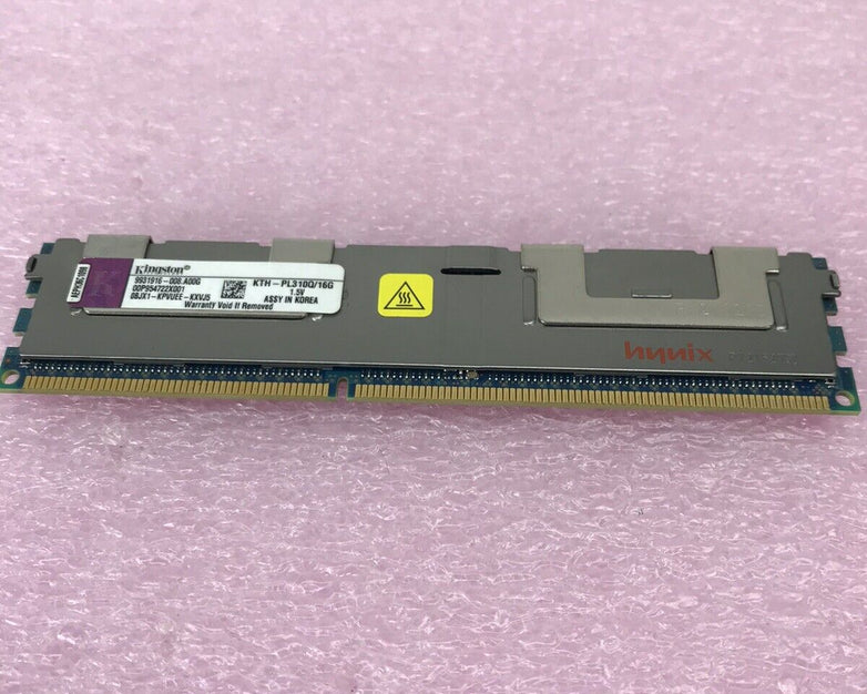 Kingston PC3-8500R 16GB DIMM 1066MHz DDR3 RAM Memory with Heat Spreader