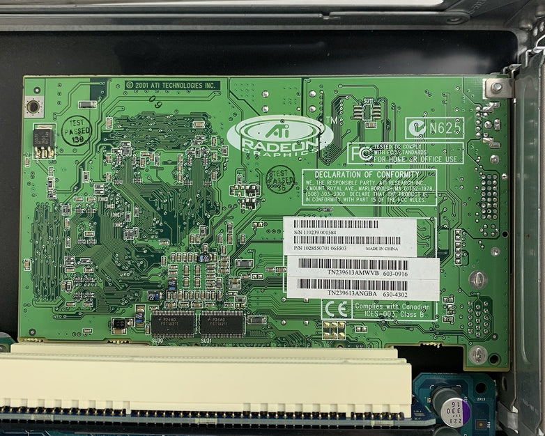 Apple Xserve G4 M8627LL/A PowerPC 7455 1.0 GHz G4 256 MB Ram No OS No HDD