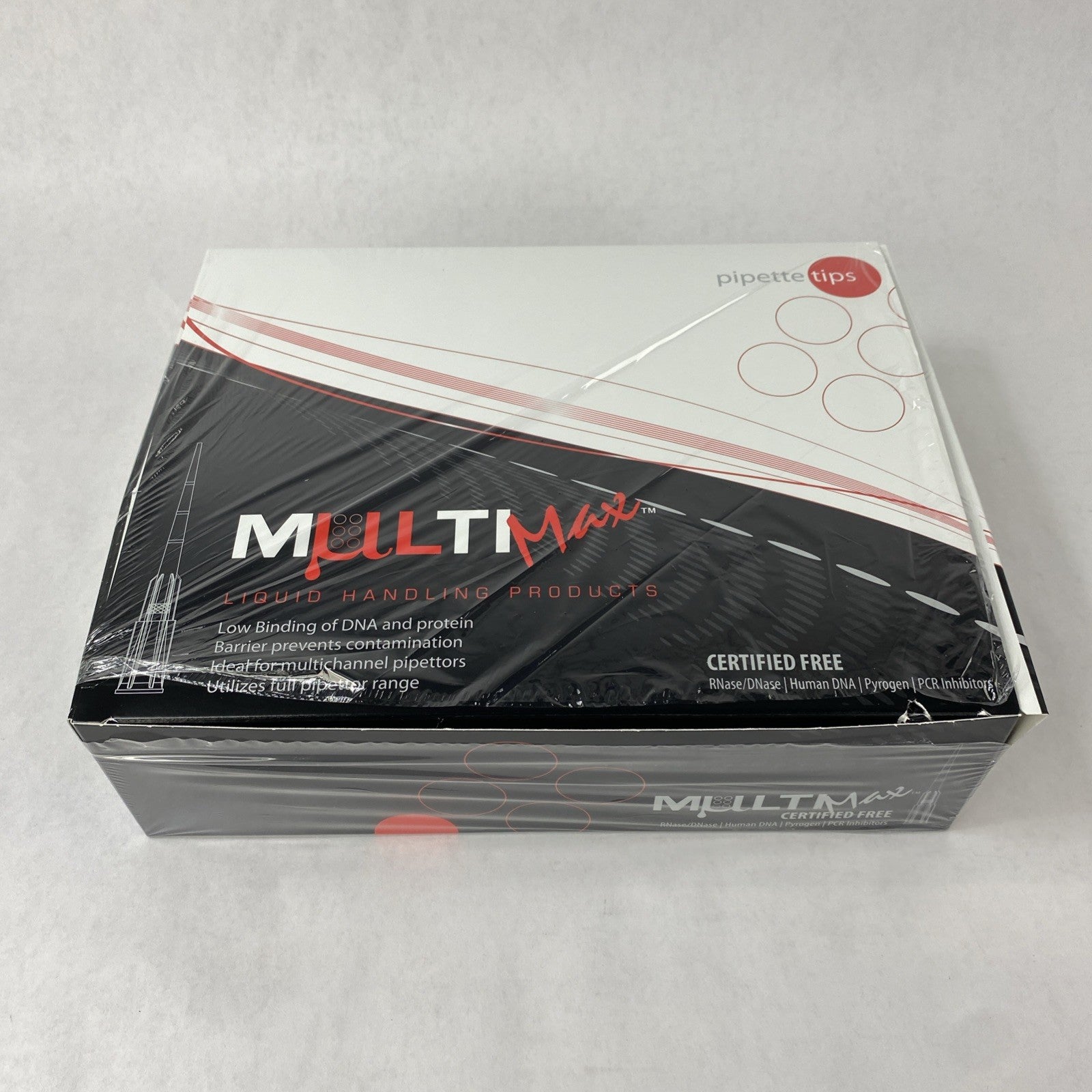 MultiMax 2936T 10µl LongReach Barrier Pipette Tips Case - 4800 Total Tips4