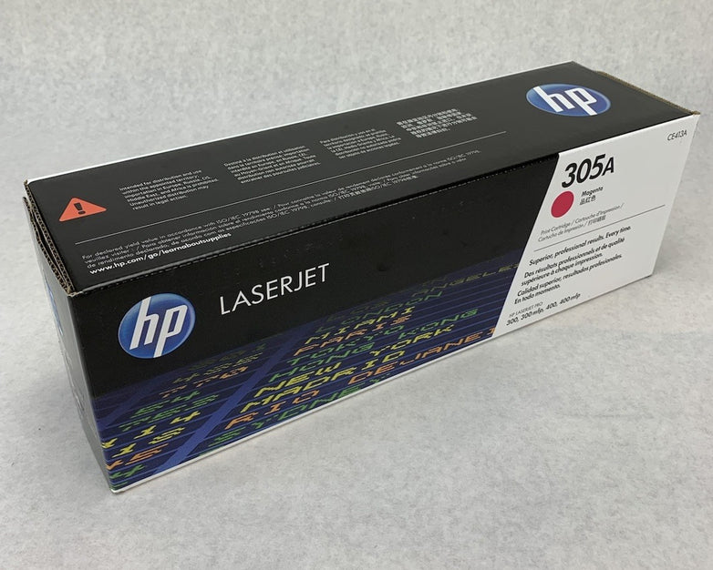 HP Laserjet CE413A 305A Magenta Toner Cartridge Exp: Oct 2020