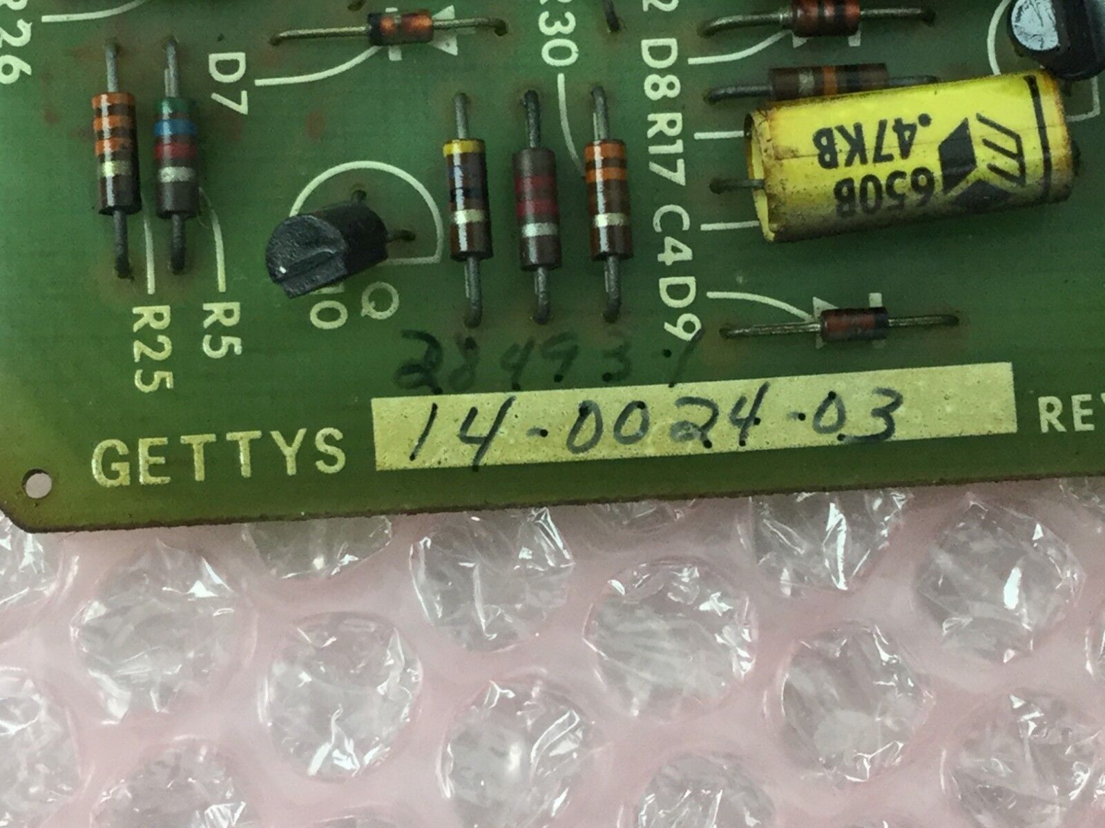 Gettys Module No. 14-0024-03 Circuit Board Lot of 3