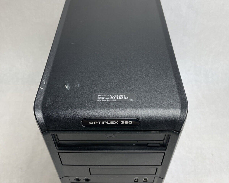Dell Optiplex 360 MT Intel Core 2 Duo E7400 2.79GHz 4GB RAM No HDD No OS
