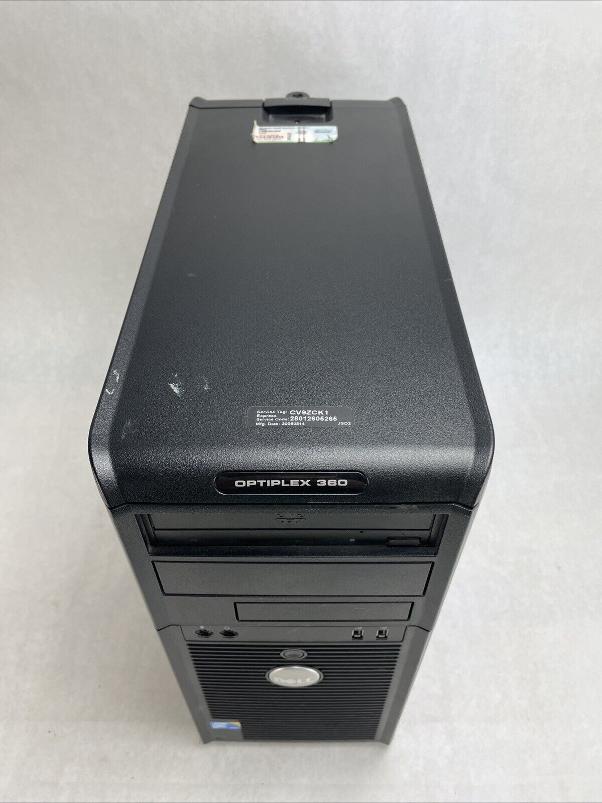 Dell Optiplex 360 MT Intel Core 2 Duo E7400 2.79GHz 4GB RAM No HDD No OS