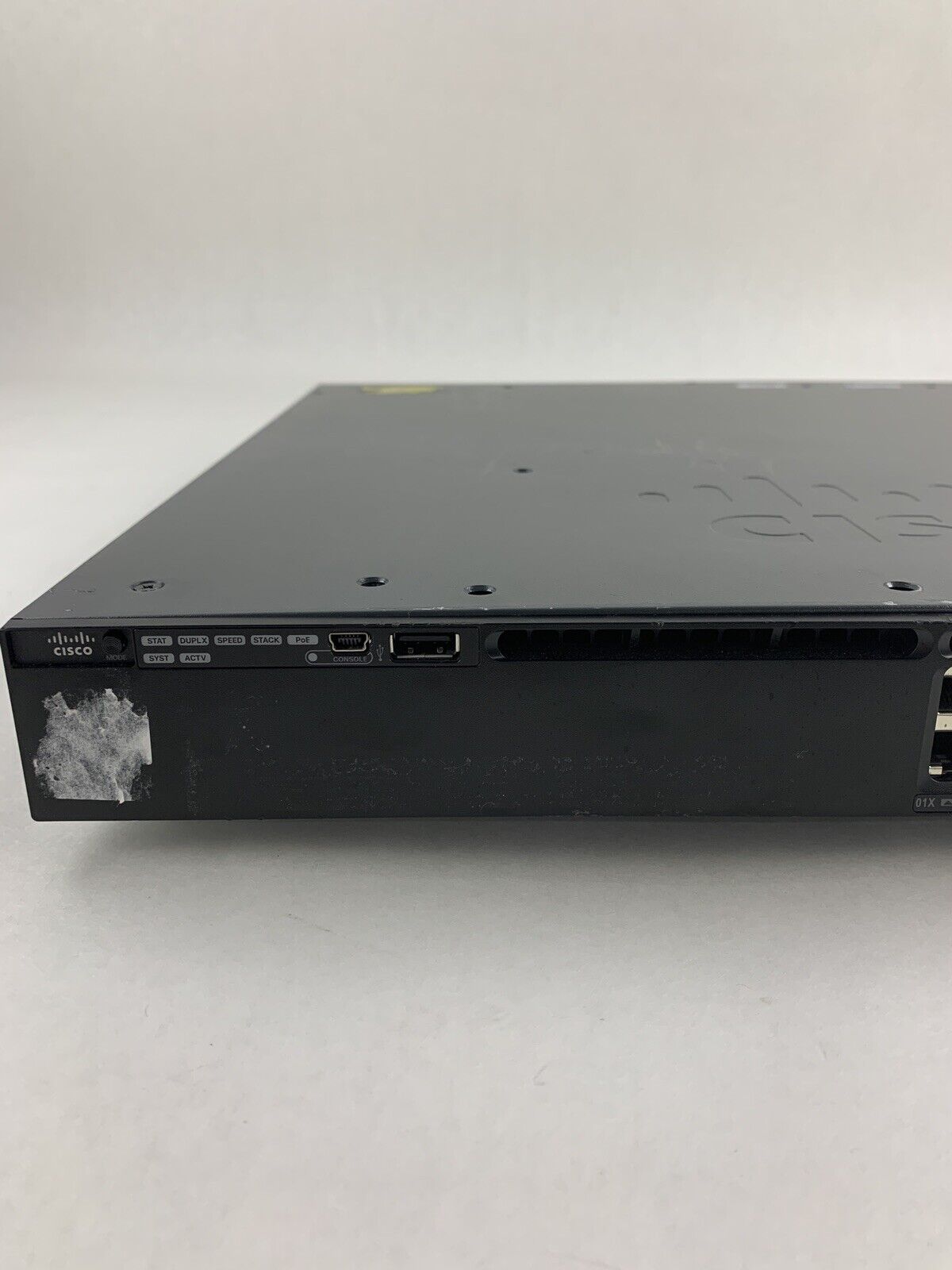 Cisco WS-C3650-24PS 24-Port Gigabit PoE Switch Managed Tested