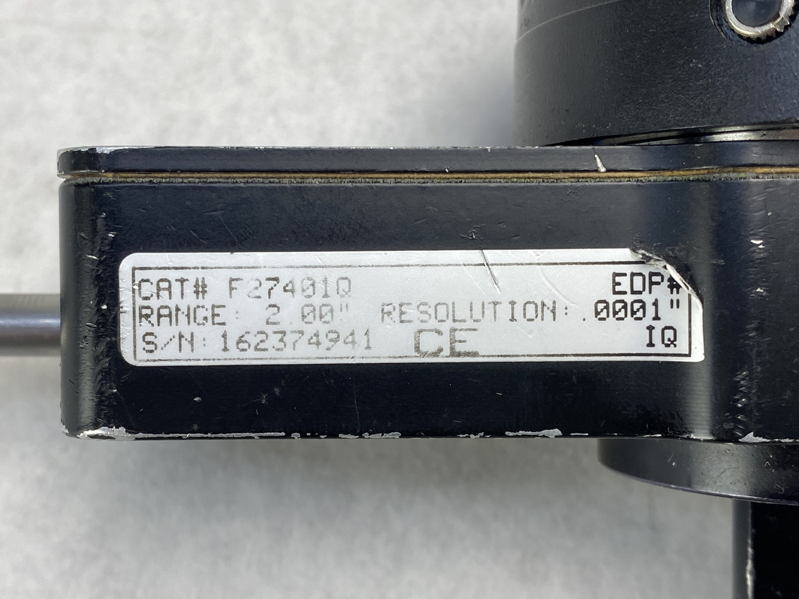 Starrett F274010 2 Inch Digital Indicator Untested