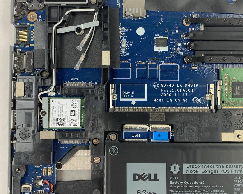 Dell Latitude 5420 14" Laptop i5-1135G7 1.40 GHz 8 GB RAM No SSD/OS/AC