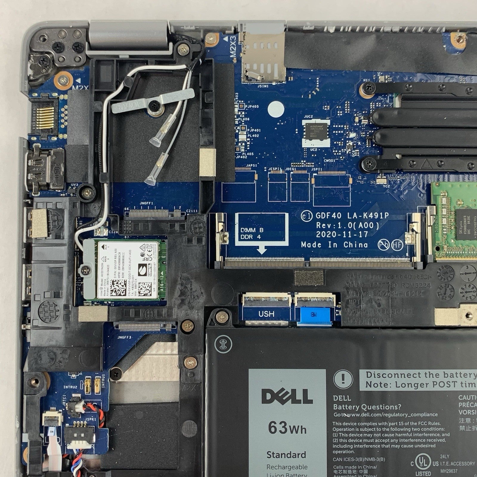 Dell Latitude 5420 14" Laptop i5-1135G7 1.40 GHz 8 GB RAM No SSD/OS/AC11