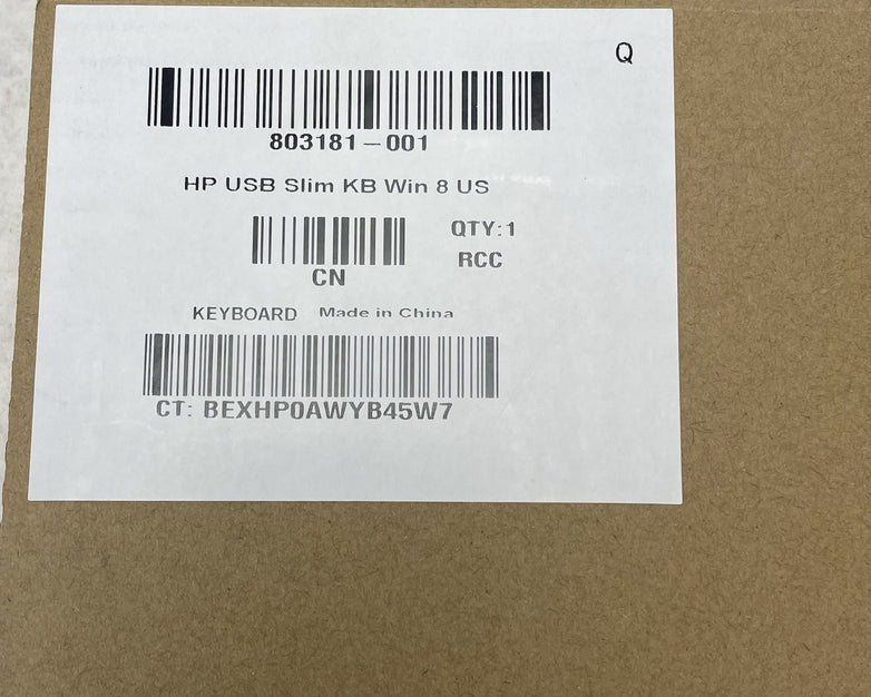 HP PH0U USB Slim US Wired Keyboard  Lot of 3