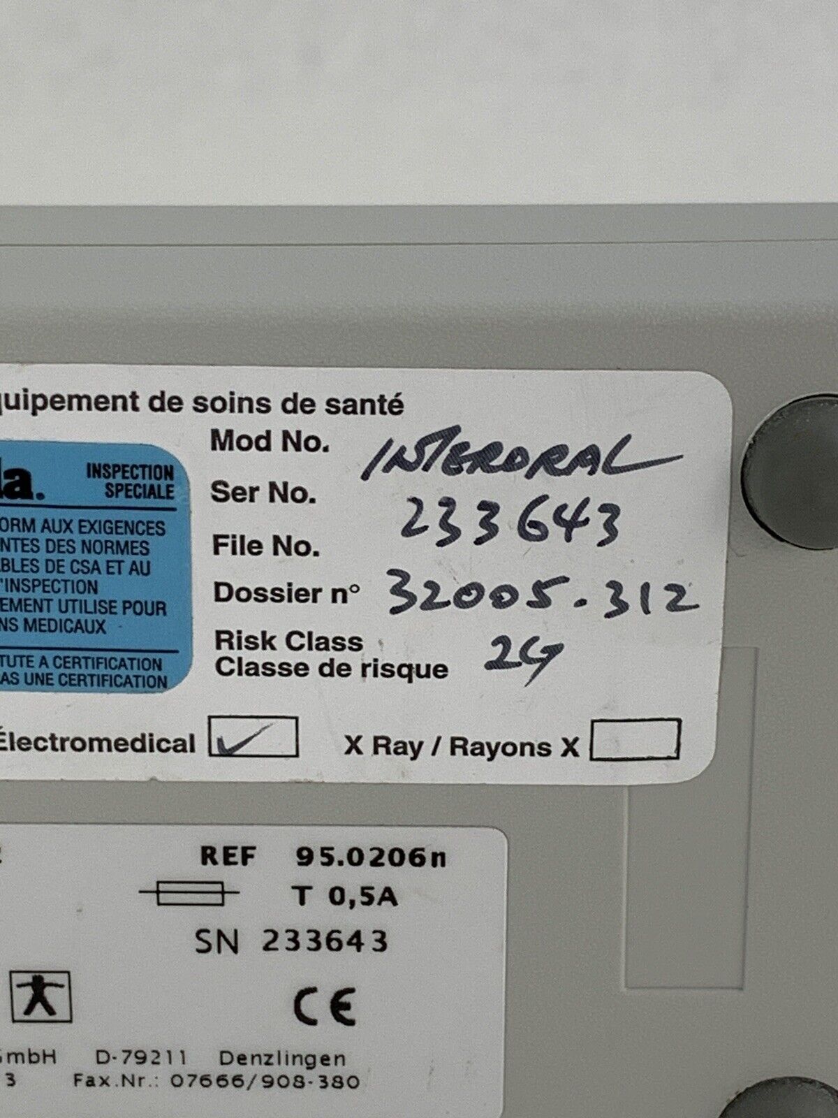 Camrex Intraoral LED-Dental-Cam-V2  Flexiscope LED Dental Cam V2 No Power Supply
