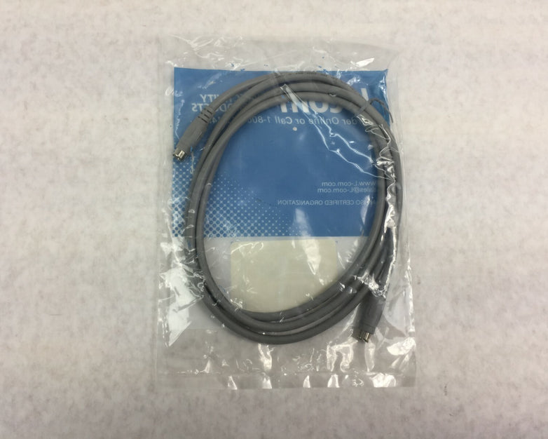 L-Com DK226MM-6 PS/2 Extension Cable Male to Male Gray 6'