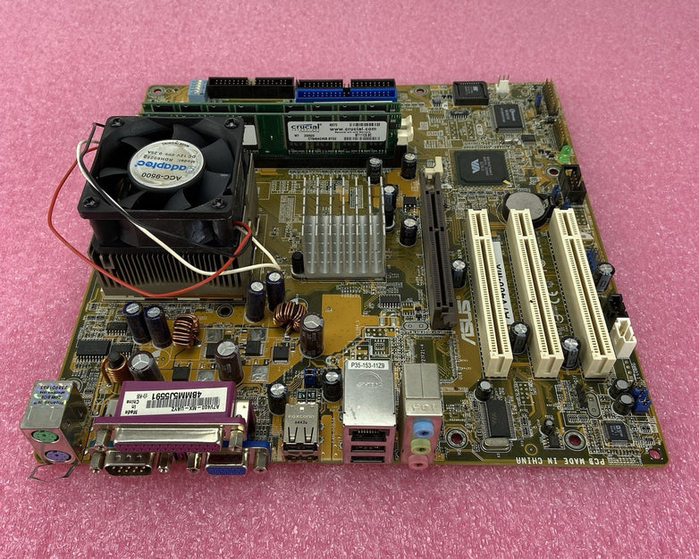 ASUS A7V400-MX Motherboard AMD Athlon 1.35GHz 1GB RAM No IO Shield