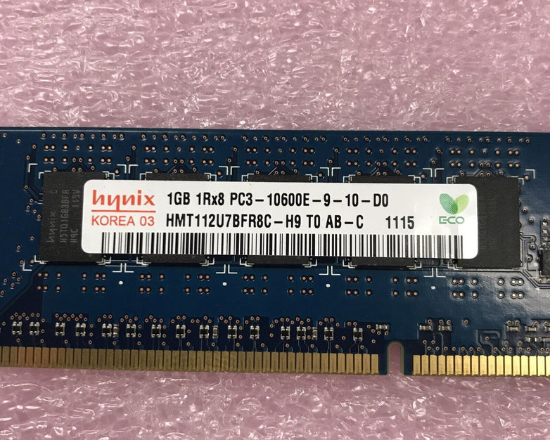 Hynix 6GB Kit 6x1GB 1Rx8 PC3-10600E-9-10-D0 Server RAM HMT112U7BFR8C