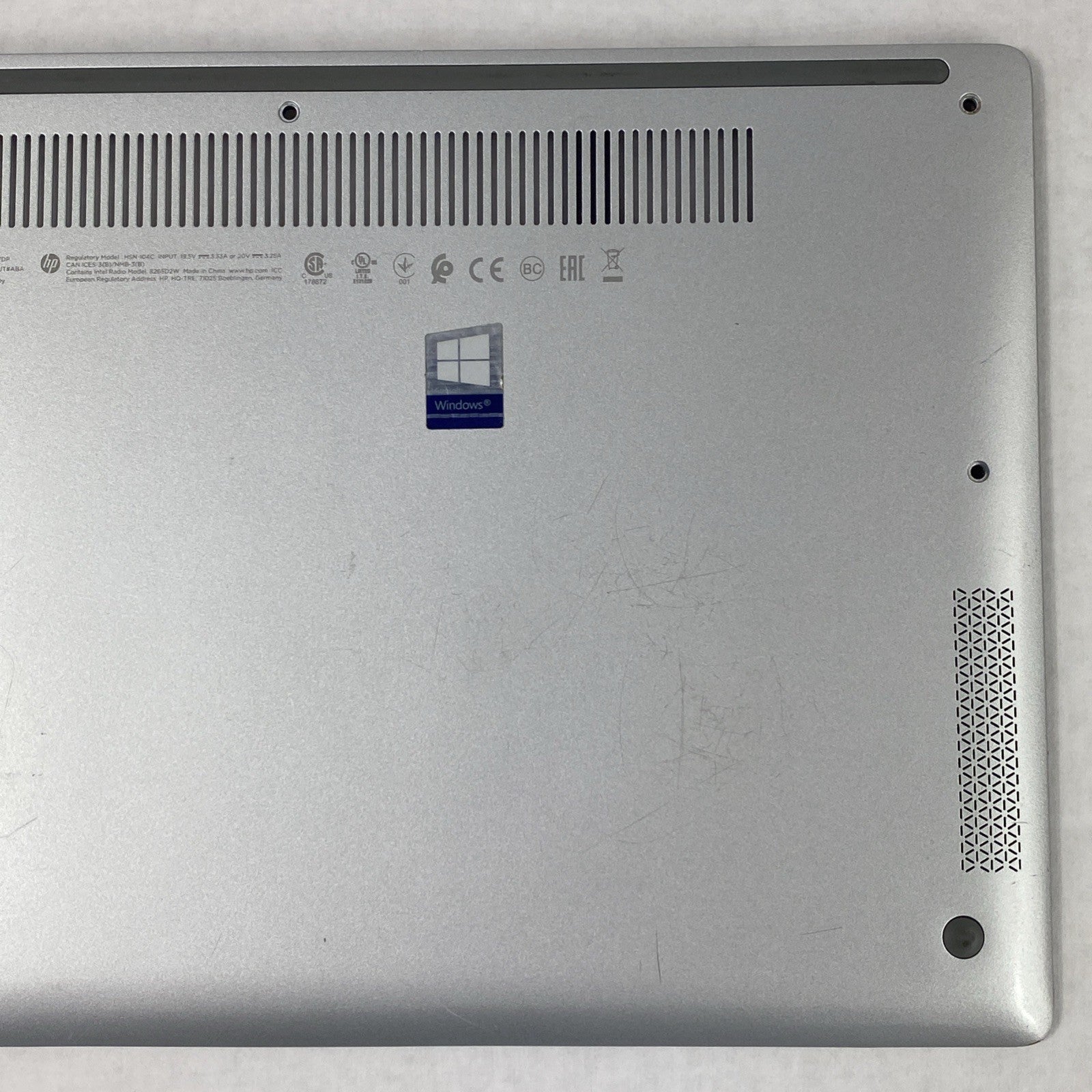 HP EliteBook x360 1030 G2 14" Laptop Bottom Base Cover Assembly