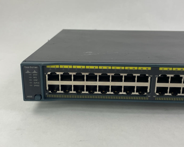 Cisco WS-C2960G-48TC-L 48-Port Tested and Reset